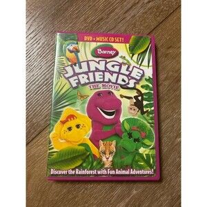 Barney Jungle Friends The Movie DVD – Case & DVD Disc Only